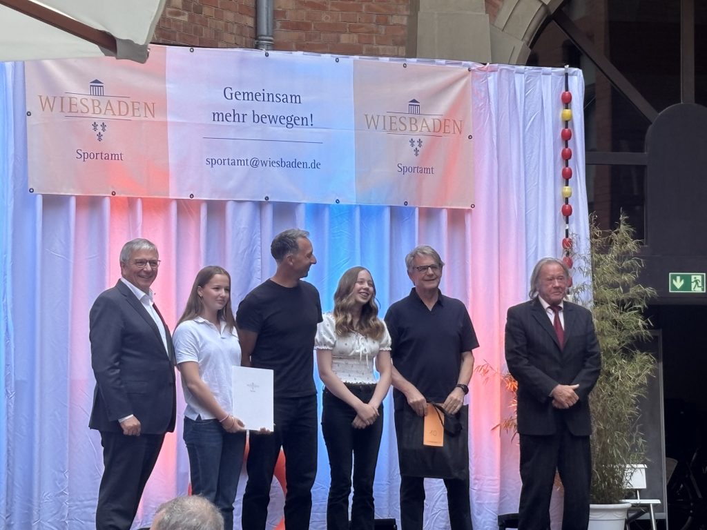 Der WVS bei der Sportlerehrung 2026 der Stadt Wiesbaden