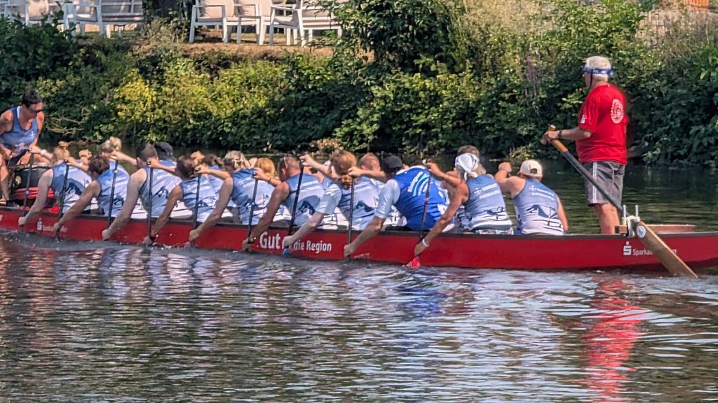 Rheingauner des WVS beim 21. Gießener Drachenbootcup 2026